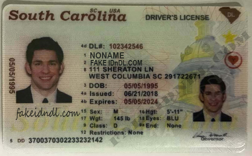 South Carolina Fake ID - KING OF DOCUMENTS