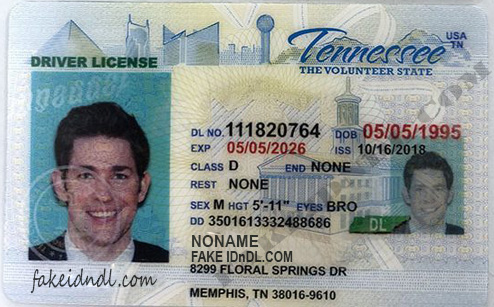 Tennessee Fake ID - FAKE ID KING