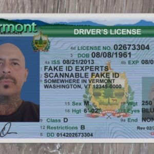 Buy Vermont drivers license