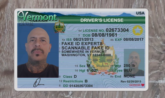 Buy Vermont drivers license